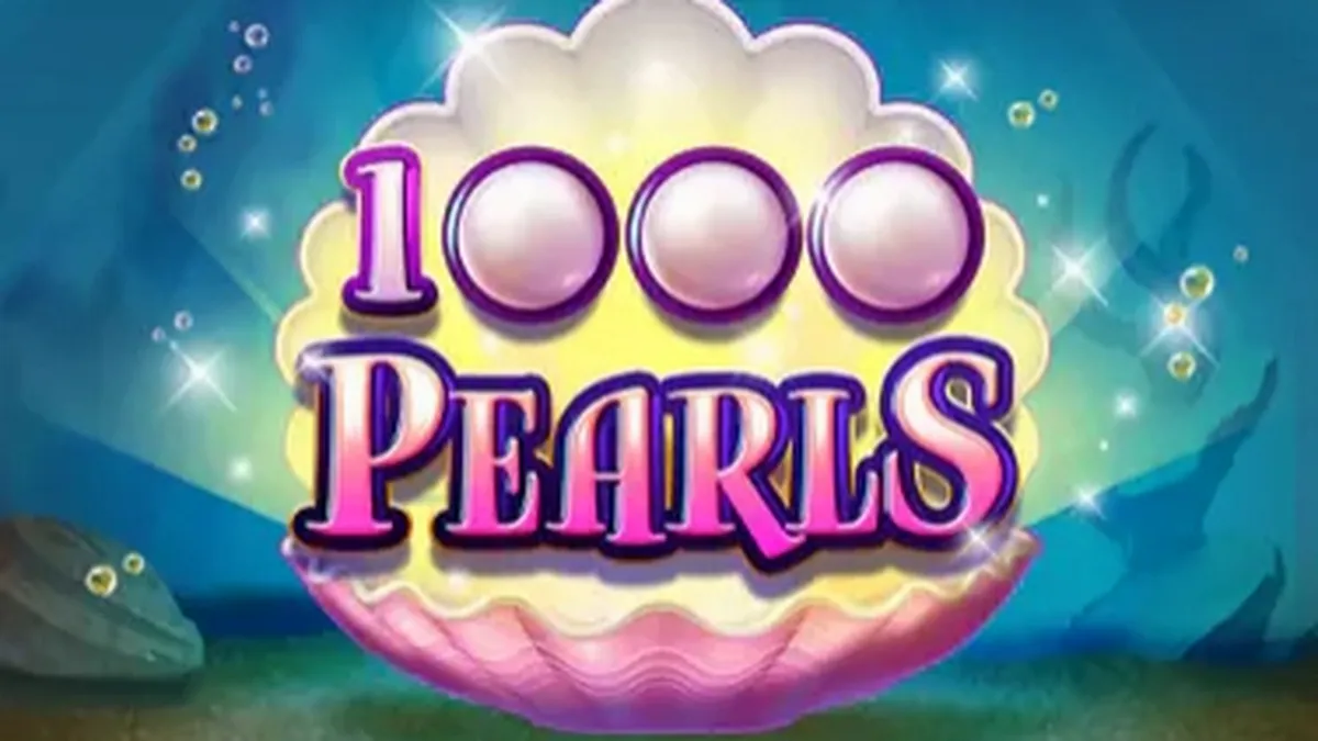Interface do jogo 1000 Pearls com tema subaquático